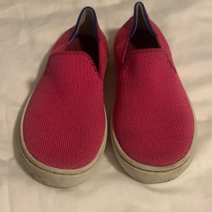 Pink Rothy’s size kids 10